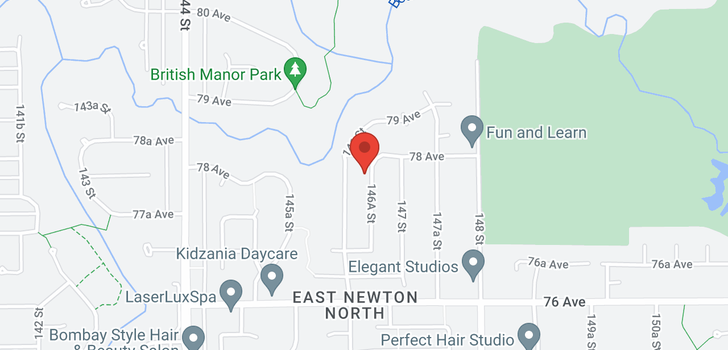 map of 7779 146A STREET